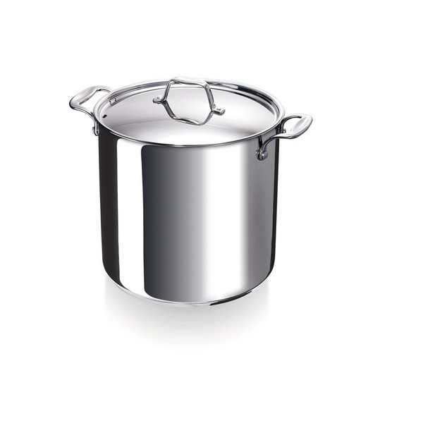Luksusowy garnek ze stali nierdzewnej Beka Chef 24 cm / 9,5l + pokrywka indukcyjna