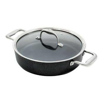 Titanový pekáč  SKK  26 cm s poklicí do trouby i na indukci 